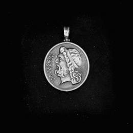 Handmade Silver Necklace Odysseus